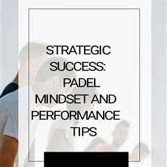 Unlock the secrets to success on the padel court with this essential guide for club players over 30...