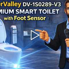 DeerValley DV-1S0289-V3 Premium Smart Toilet with Foot Sensor Lid, UV Sterilization, Child Mode