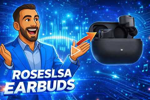 ROSESELSA CERAMICS MK2 Noise Cancelling Bluetooth Earbuds -  Hi-Fi 5 DSP pro audio chip + LDAC