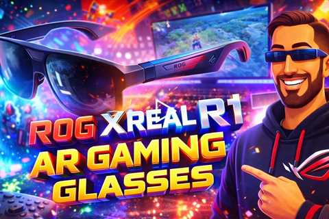 ROG XREAL R1 AR Gaming Glasses - Big Reveal at CES 2026 - 240 Hz Refresh, 171 Screen,
