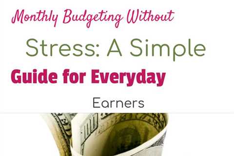 Say goodbye to financial stress and hello to financial control with this practical budgeting guide. ..
