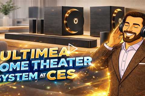 ULTIMEA at CES 2026 - Best Wireless Surround Sound System - 9.2.6 Skywave X100 Dual