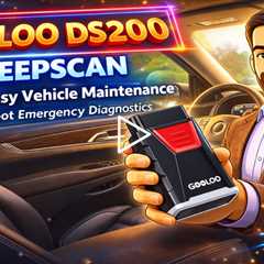 GOOLOO DS200 Deepscan - Quick & Easy Vehicle Maintenance - On-the-Spot Emergency Diagnostics