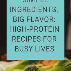 Fuel your body with high-protein meals designed for busy professionals.