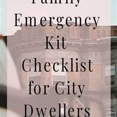 Equip your urban family with the knowledge and skills they need to stay safe in any situation...