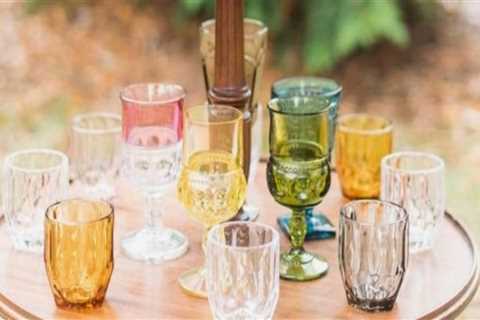 Fine Glassware Presentation Ideas for Mixed-Age Events With Bounce Houses