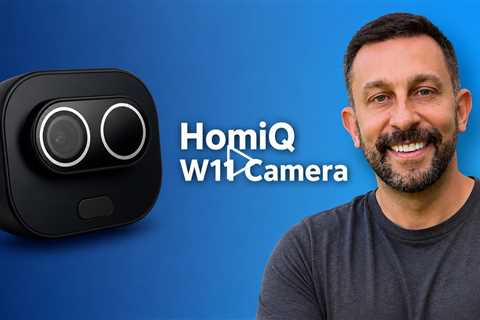 HomiQ W11 Camera 2K 4MP Millimeter Wave RADAR Security Camera, Mount Inside Windows 💰