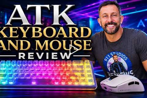 ATK Dragonfly A9 Ultimate Lightweight Wireless Mouse & RS6+ Series Aluminum Magnetic Switch Keyboard